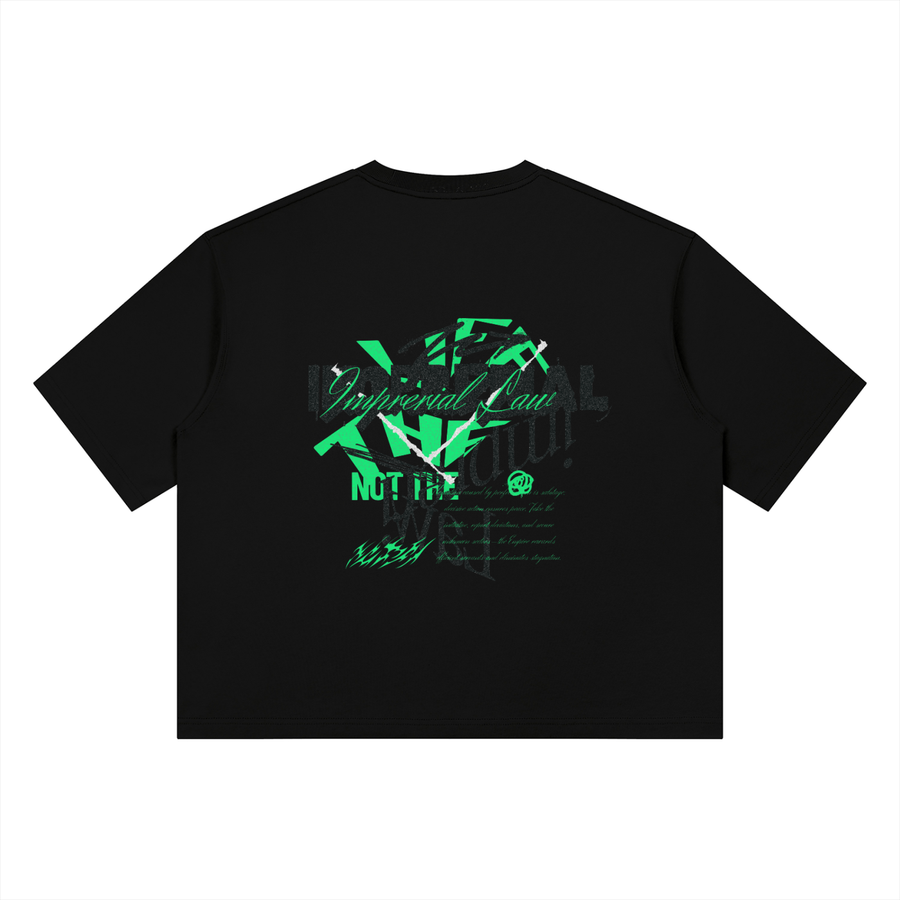 NOT THE FUTURE — Heavyweight Boxy Tee