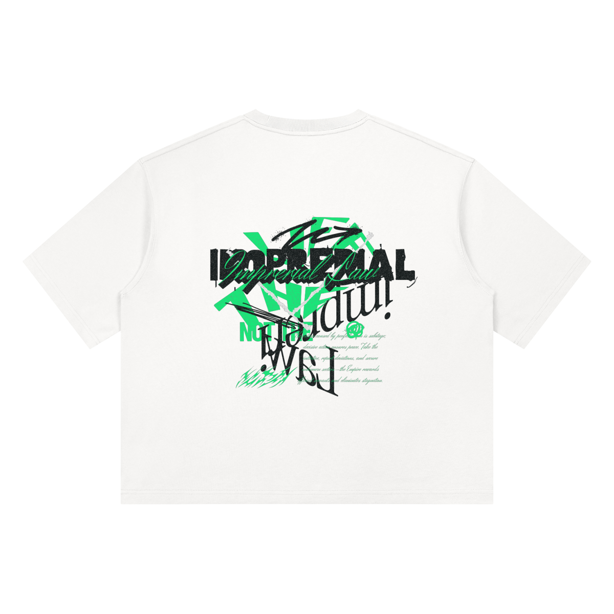 NOT THE FUTURE — Heavyweight Boxy Tee