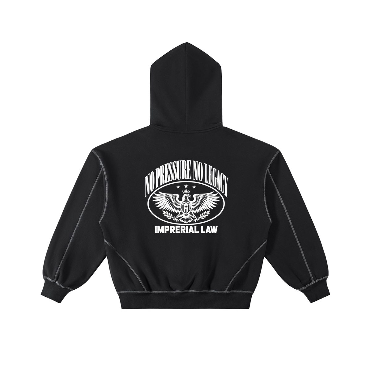 NO PRESSURE ZIP HOODIE