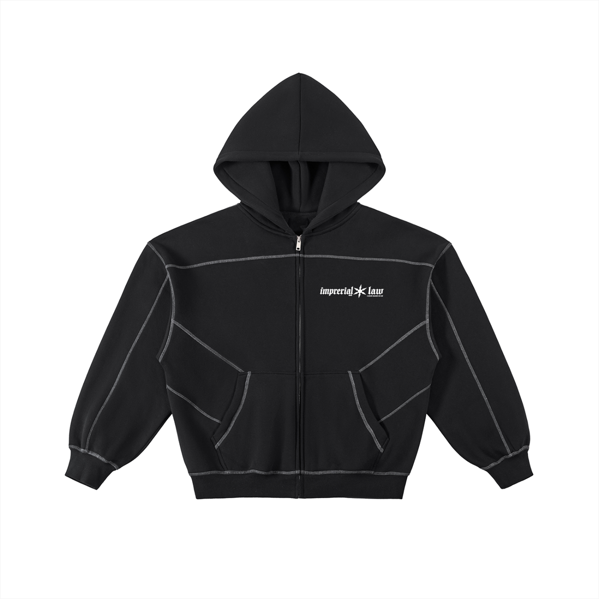 NO PRESSURE ZIP HOODIE